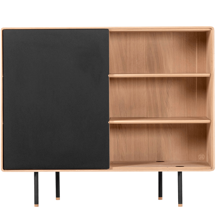 GAZZDA FINA DRESSER BLACK OAK 118 - DYKE & DEAN