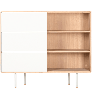 GAZZDA FINA DRESSER WHITE OAK 118 - DYKE & DEAN