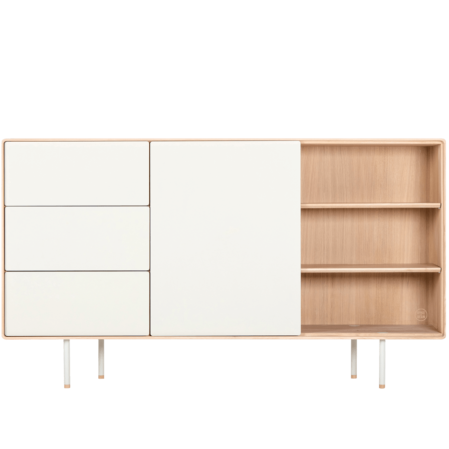 GAZZDA FINA DRESSER WHITE OAK 176 - DYKE & DEAN