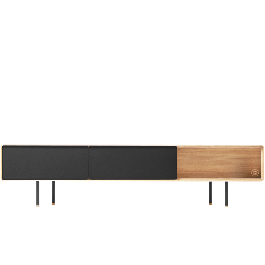 GAZZDA FINA SIDE BOARD BLACK OAK 200 - DYKE & DEAN