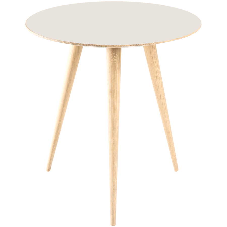 GAZZDA ROUND ARP TABLE NATURAL OAK 45CM - DYKE & DEAN