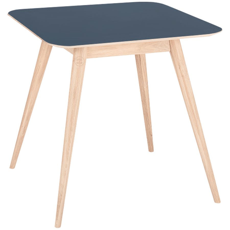 GAZZDA SQUARE STAFA TABLE WHITE OAK 80CM - DYKE & DEAN