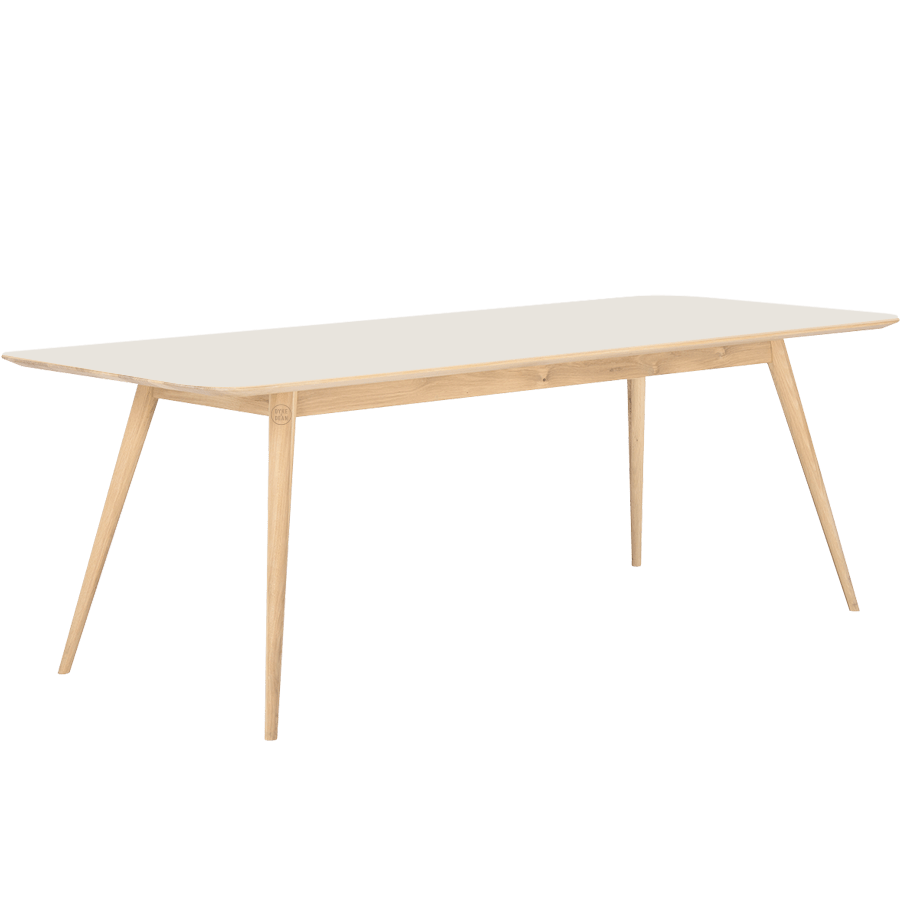 GAZZDA STAFA TABLE NATURAL OAK 220 x 90 - DYKE & DEAN