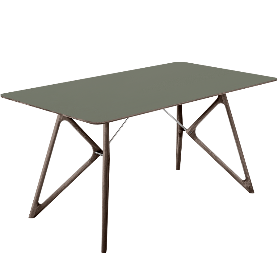 GAZZDA TINK DINING TABLE SMOKED OAK 160 x 90 - DYKE & DEAN