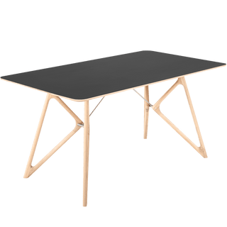 GAZZDA TINK DINING TABLE WHITE OAK 160 x 90 - DYKE & DEAN