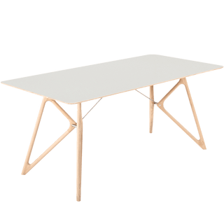 GAZZDA TINK DINING TABLE WHITE OAK 180 x 90 - DYKE & DEAN