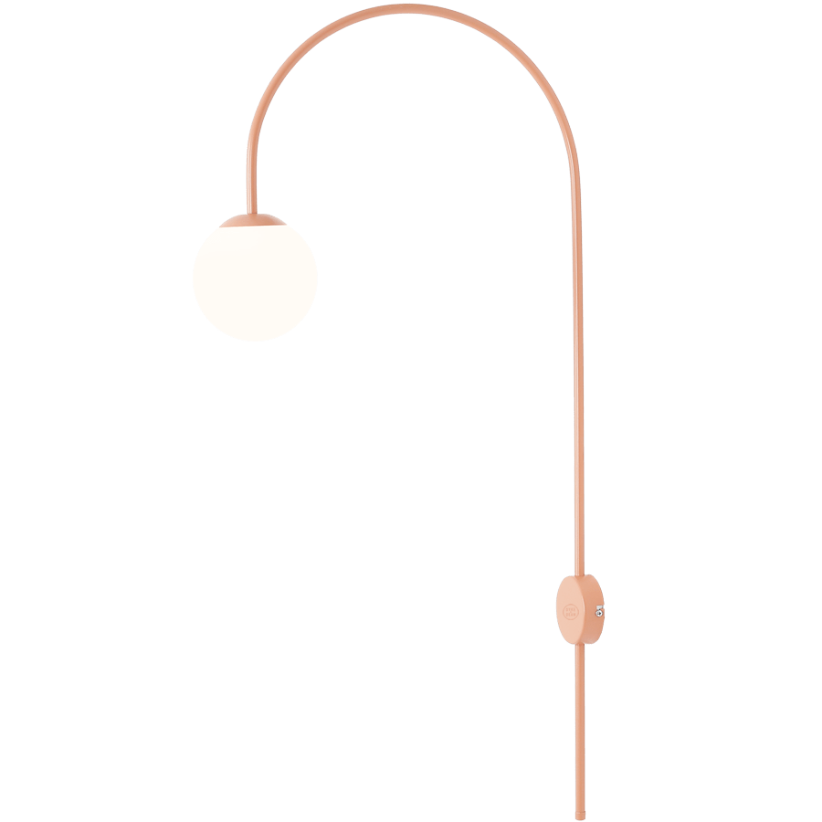 GLOBE WALL HANGING LIGHT BAR CORAL - DYKE & DEAN