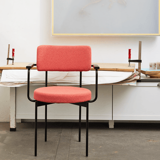 HKLIVING DINING CHAIR ASKRIGG RED - DYKE & DEAN