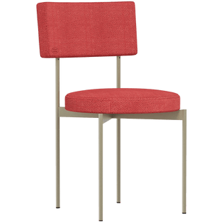 HKLIVING DINING CHAIR ASKRIGG RED - DYKE & DEAN