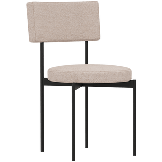 HKLIVING DINING CHAIR UPMINSTER GREY - DYKE & DEAN