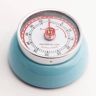 KITCHEN TIMER WITH MAGNET LIGHT BLUE - DYKE & DEAN