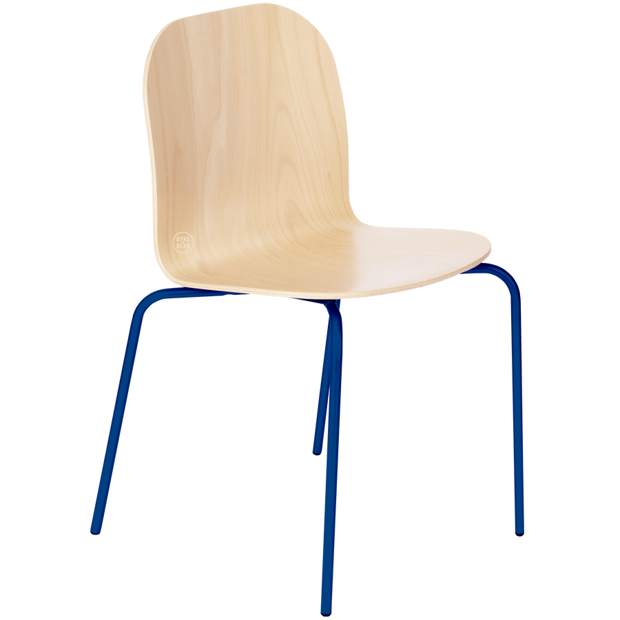 LA CHAISE FRANCAISE CL10 BLUE LEG CHAIR - DYKE & DEAN