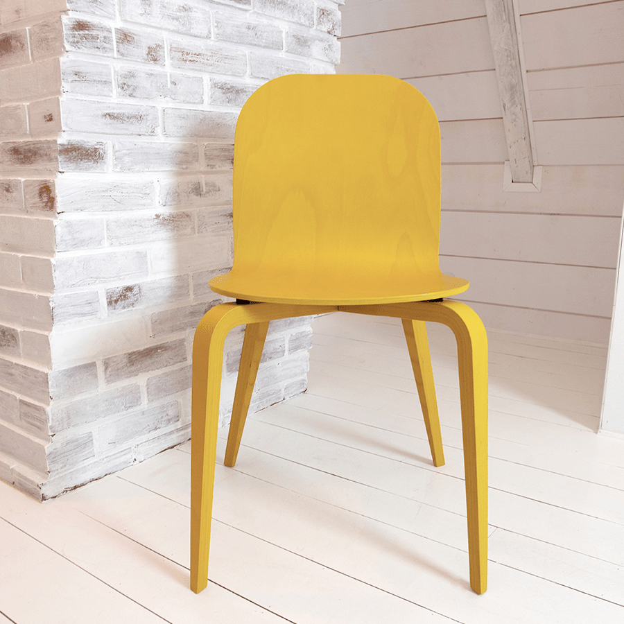 LA CHAISE FRANCAISE CL10B YELLOW CHAIR - DYKE & DEAN