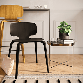 LA CHAISE FRANCAISE H10 CHAIR BLACK - DYKE & DEAN