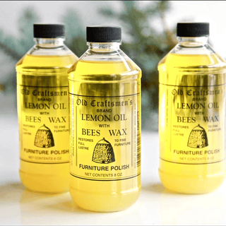 LEMON OIL WITH BEESWAX FURNITURE POLISH - DYKE & DEAN