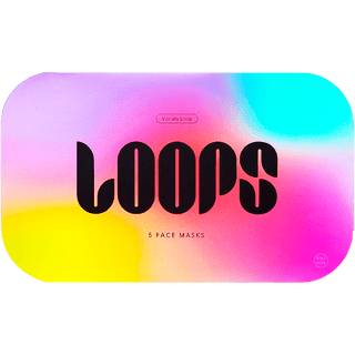 LOOPS VARIETY 5 PACK FACE MASKS - DYKE & DEAN