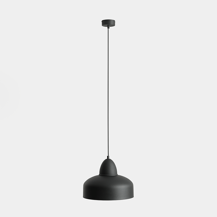 MODERN PENDANT SHADE LIGHT BLACK - DYKE & DEAN