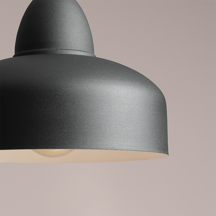 MODERN PENDANT SHADE LIGHT BLACK - DYKE & DEAN