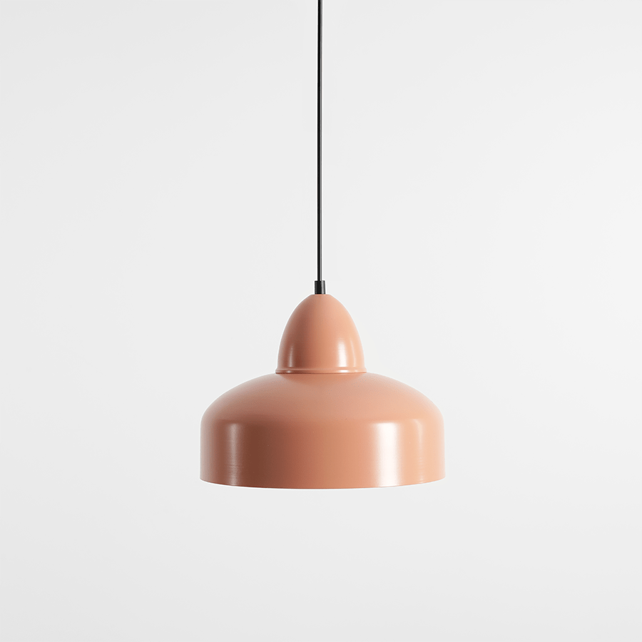 MODERN PENDANT SHADE LIGHT CORAL - DYKE & DEAN