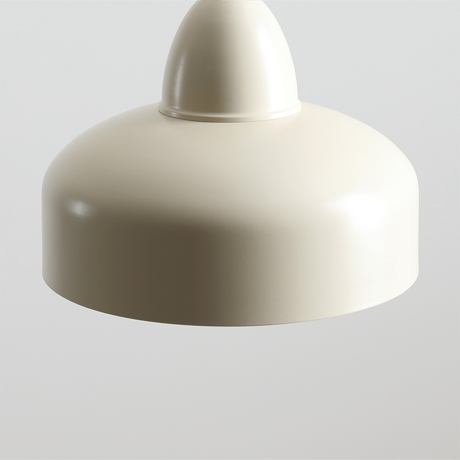 MODERN PENDANT SHADE LIGHT CREAM - DYKE & DEAN