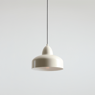 MODERN PENDANT SHADE LIGHT CREAM - DYKE & DEAN