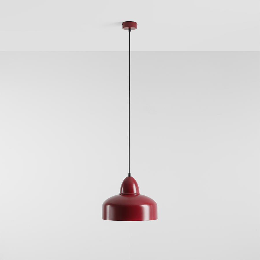 MODERN PENDANT SHADE LIGHT RED WINE - DYKE & DEAN