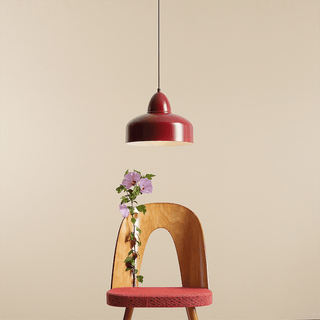 MODERN PENDANT SHADE LIGHT RED WINE - DYKE & DEAN