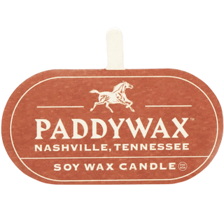 PADDYWAX VISTA AMBER GLASS CANDLE TOBACCO & PATCHOULI - DYKE & DEAN