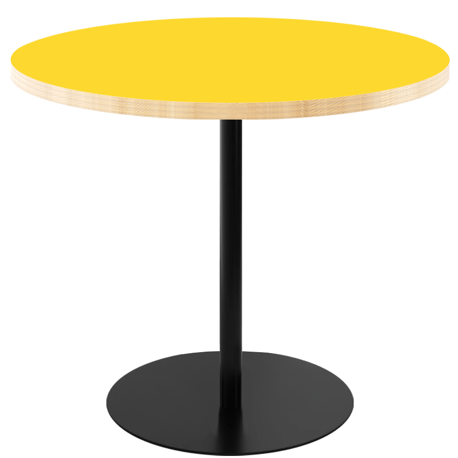 PANAMA SIDE TABLE BLACK BASE - DYKE & DEAN