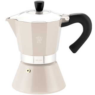 PEZZETTI INDUCTION COFFEE MAKER DOVE GREY 6 CUP - DYKE & DEAN