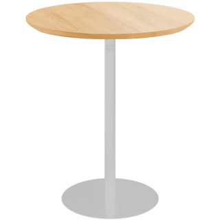 PIAZZA SIDE TABLE 50 OAK GREY - DYKE & DEAN