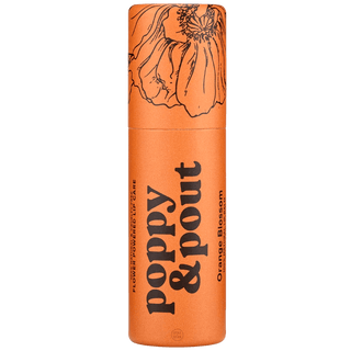 POPPY & POUT ORANGE BLOSSOM LIP BALM - DYKE & DEAN