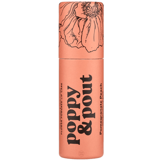 POPPY & POUT POMEGRANATE PEACH LIP BALM - DYKE & DEAN