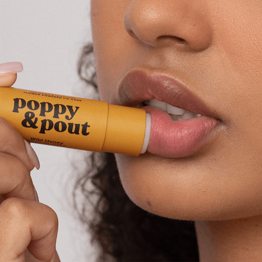 POPPY & POUT WILD HONEY LIP BALM - DYKE & DEAN