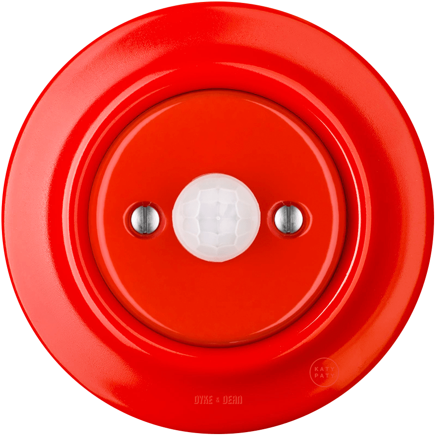 PORCELAIN WALL CABLE MOTION SENSOR RED - DYKE & DEAN