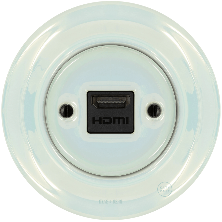 PORCELAIN WALL SOCKET CONCHA HDMI - DYKE & DEAN