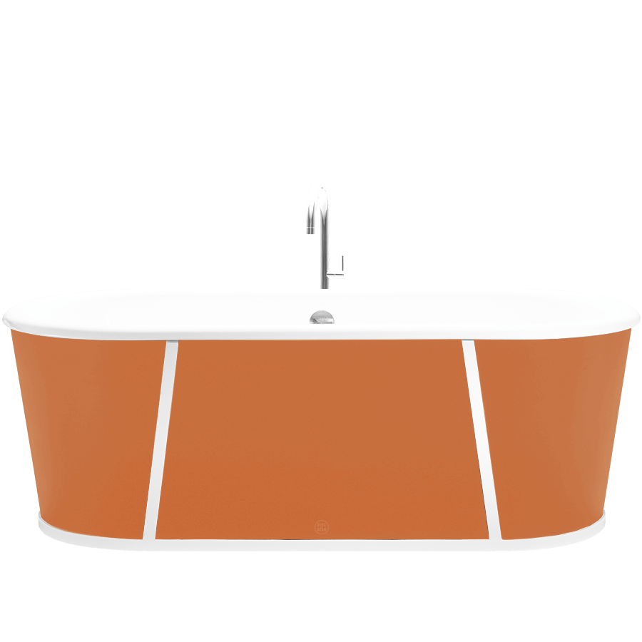 PURE ENAMEL CAST IRON BATHTUB COLOUR - DYKE & DEAN