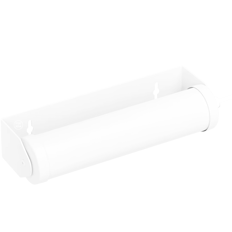 ROTATING PICTURE WALL LIGHT MATT WHITE - DYKE & DEAN