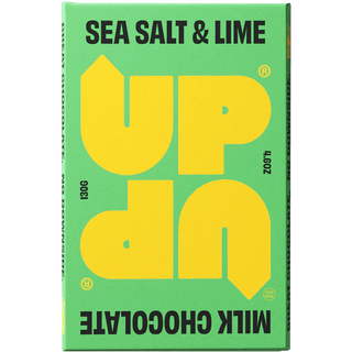 SEA SALT & LIME MILK CHOCOLATE BAR - DYKE & DEAN