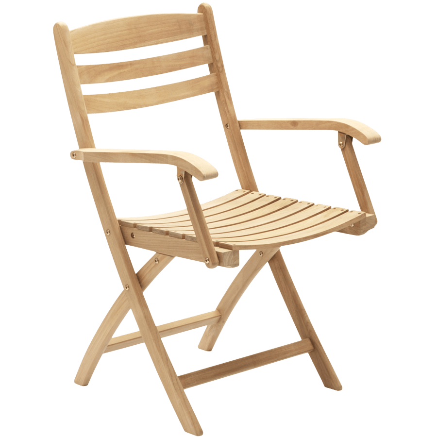 SELANDIA TEAK FOLDING ARMCHAIR - DYKE & DEAN