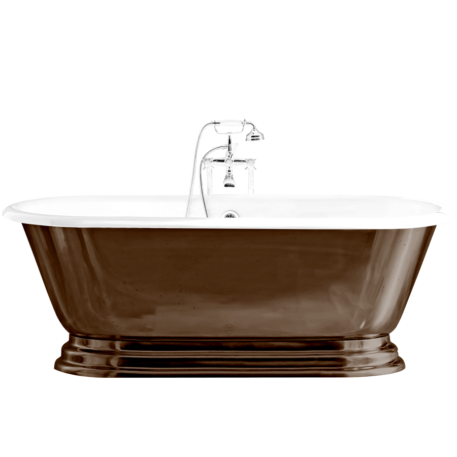 SHABBY ENAMEL CAST IRON BATHTUB COLOUR - DYKE & DEAN