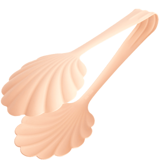 SHELL SALAD TONGS - PINK - DYKE & DEAN