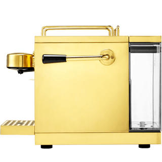 SJOSTRAND ESPRESSO COFFEE CAPSULE MACHINE BRASS - DYKE & DEAN