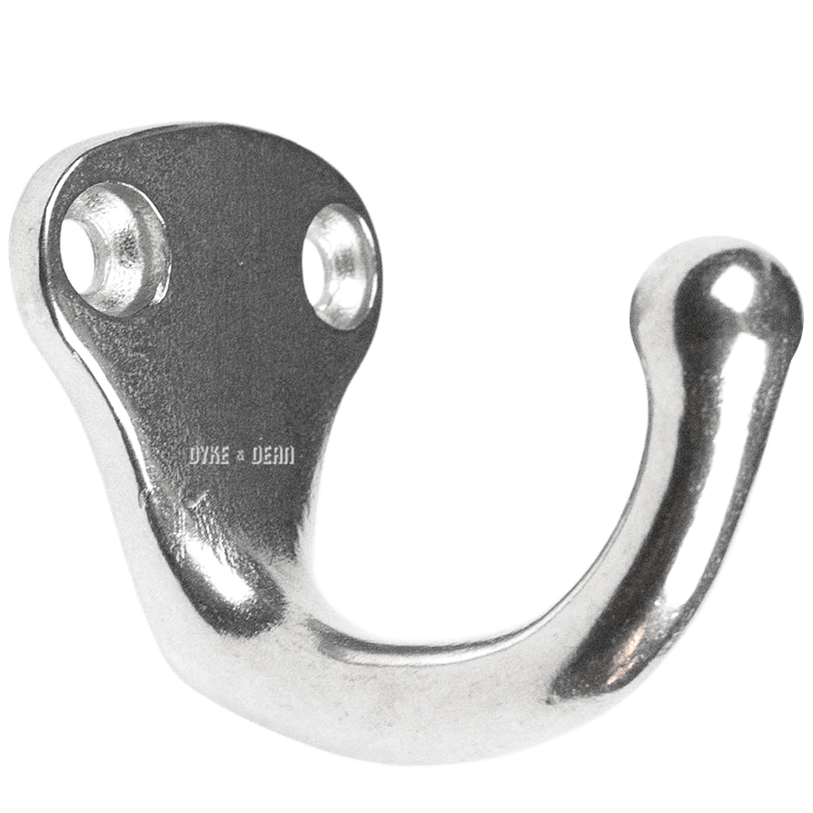 SMALL CHROME WALL HOOK - DYKE & DEAN