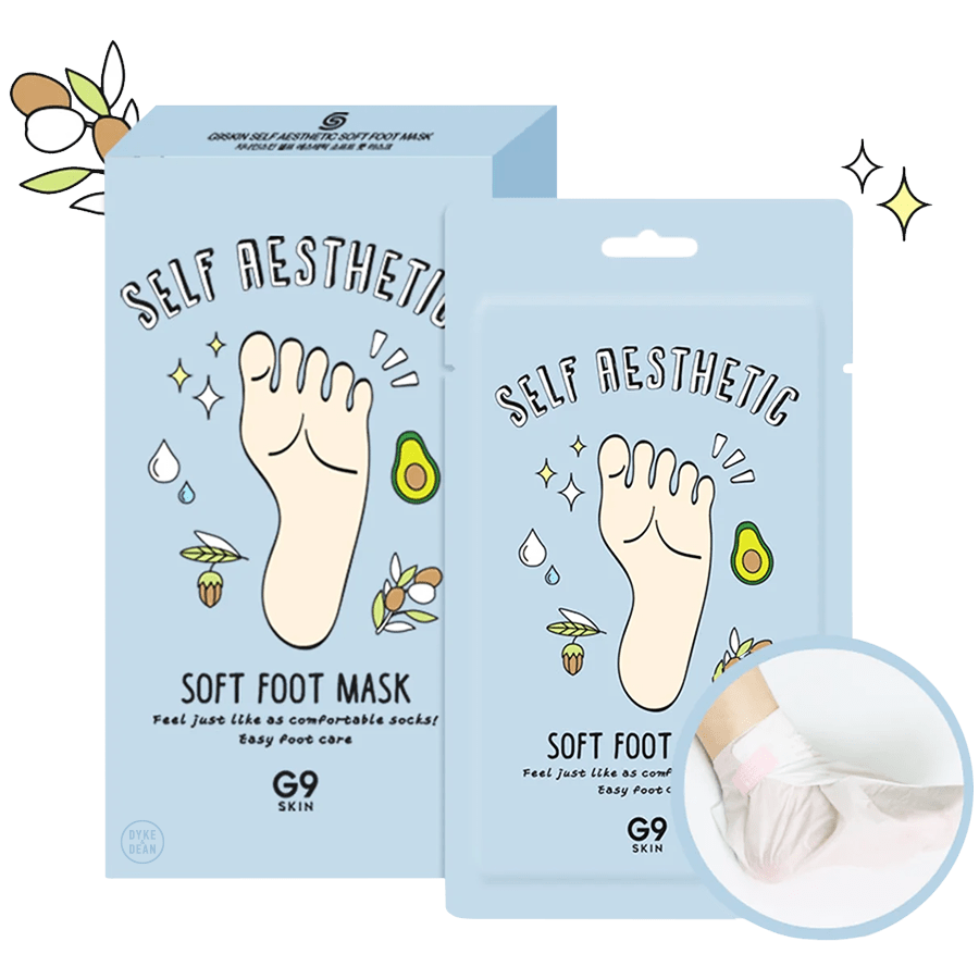 SOFT FOOT MASK - DYKE & DEAN