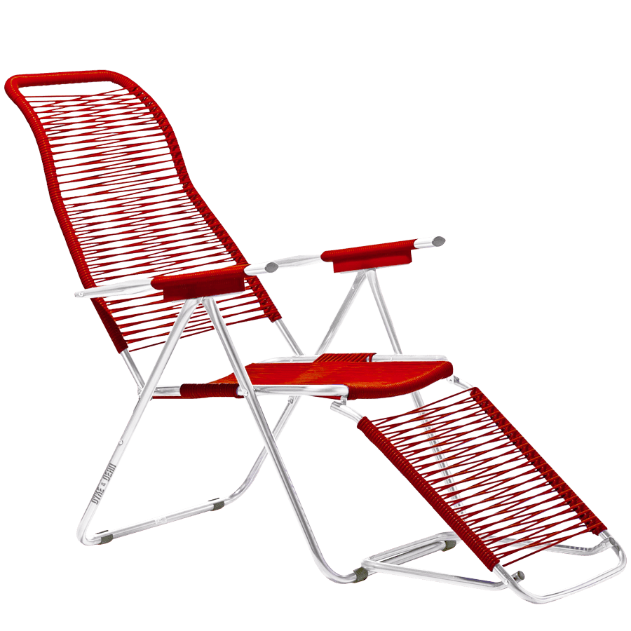 SPAGHETTI LOUNGE CHAIR / DECK CHAIR - DYKE & DEAN