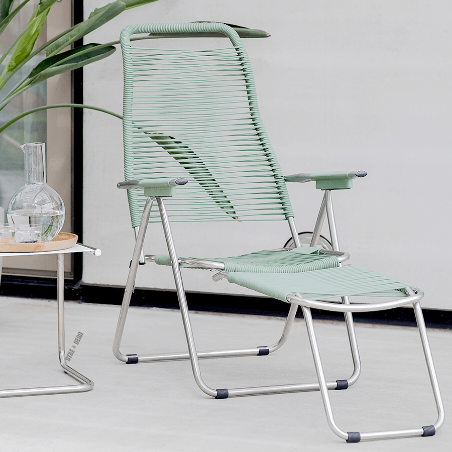 SPAGHETTI LOUNGE CHAIR / DECK CHAIR - DYKE & DEAN