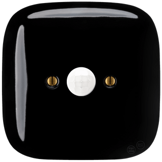 SQUARE PORCELAIN WALL CABLE MOTION SENSOR BLACK - DYKE & DEAN