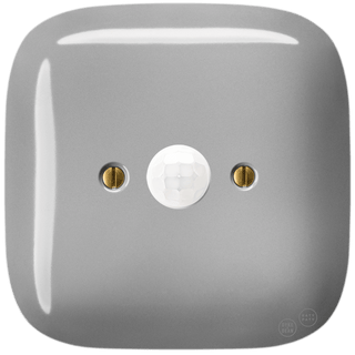 SQUARE PORCELAIN WALL CABLE MOTION SENSOR GREY - DYKE & DEAN