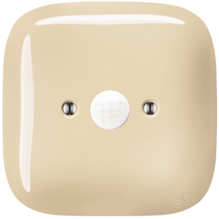 SQUARE PORCELAIN WALL CABLE MOTION SENSOR SAND - DYKE & DEAN